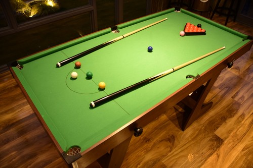 6ft foldable snooker - foldable, pool