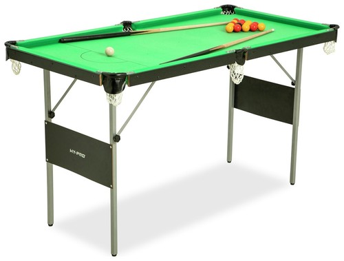 Pro 4ft 6in folding snooker - 6in,