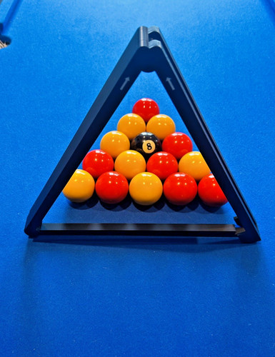Foldable pool ball - rack, /