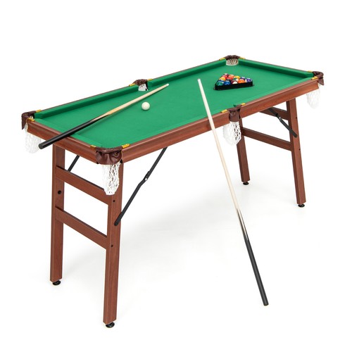 Folding pool table set - pool,