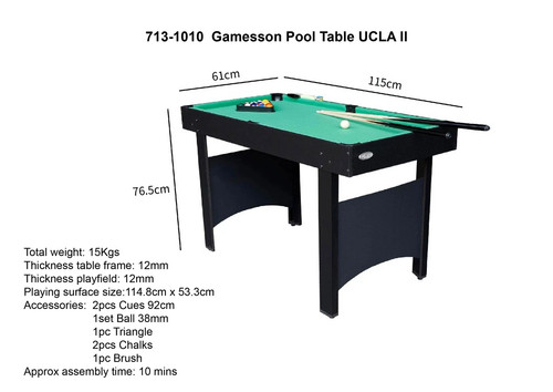 Gamesson 4ft ucla pool game - 4ft,