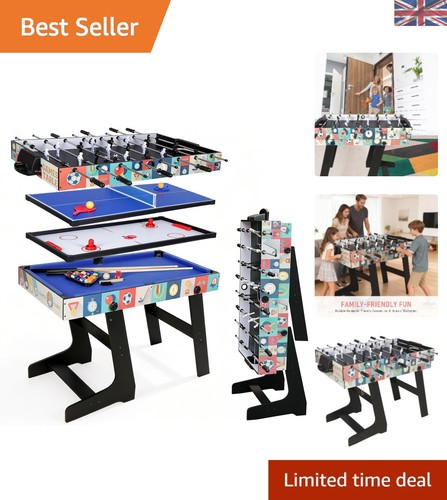Folding multi game - 4-in-1,