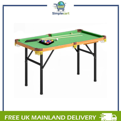 4ft folding pool table mini - 4ft,